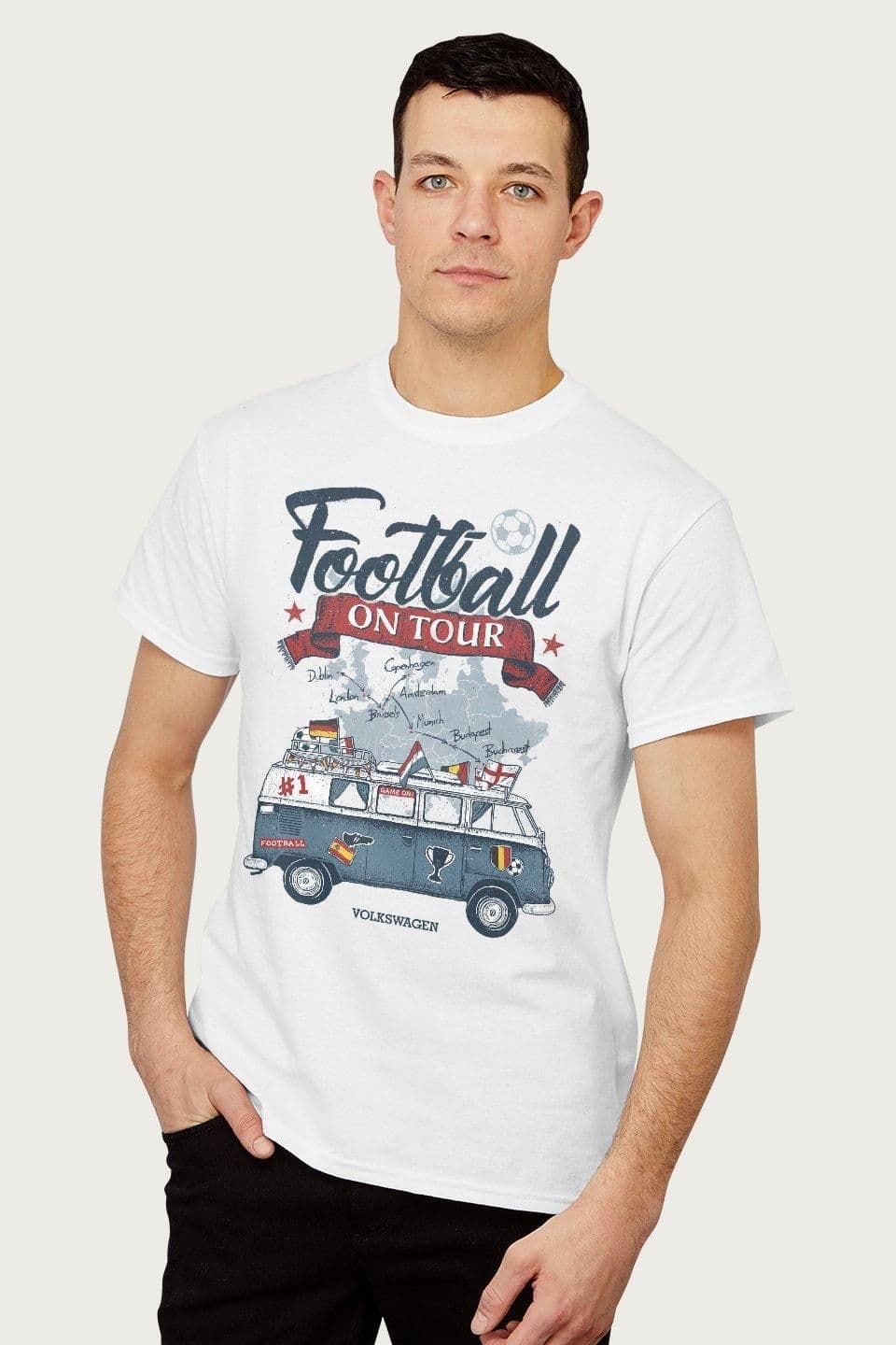 Euro Football On Tour Camper T Shirt