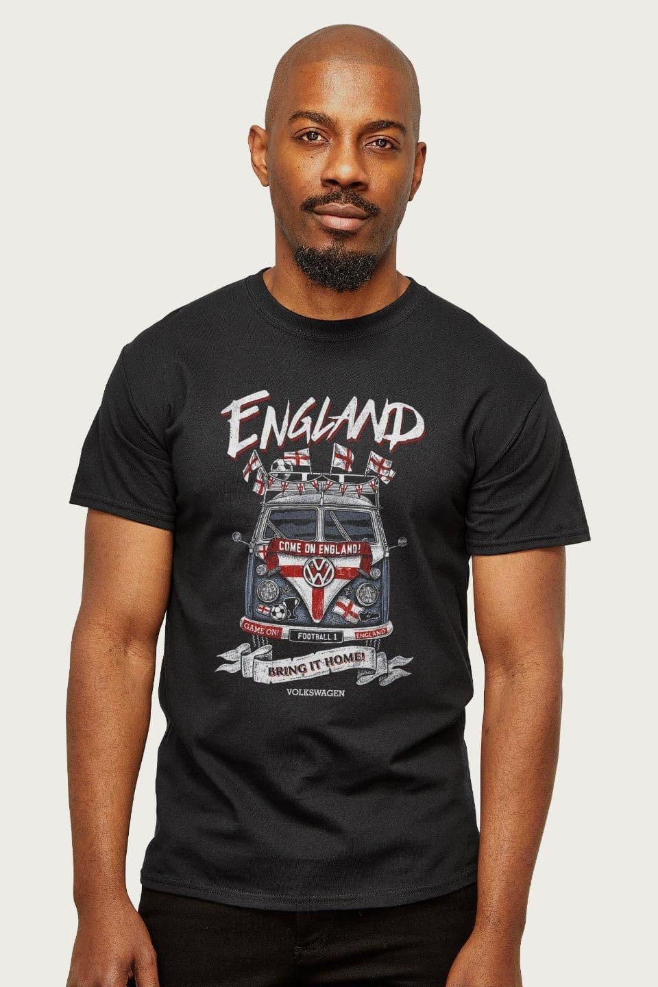 England Bring It Home Football Camper Euro Football T Shirt