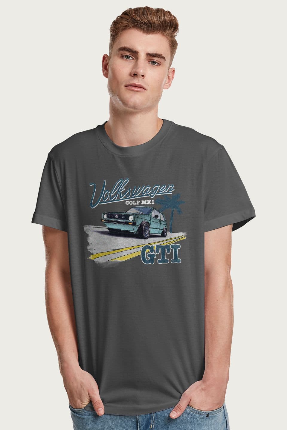 Golf MK1 GT1 Text T Shirt