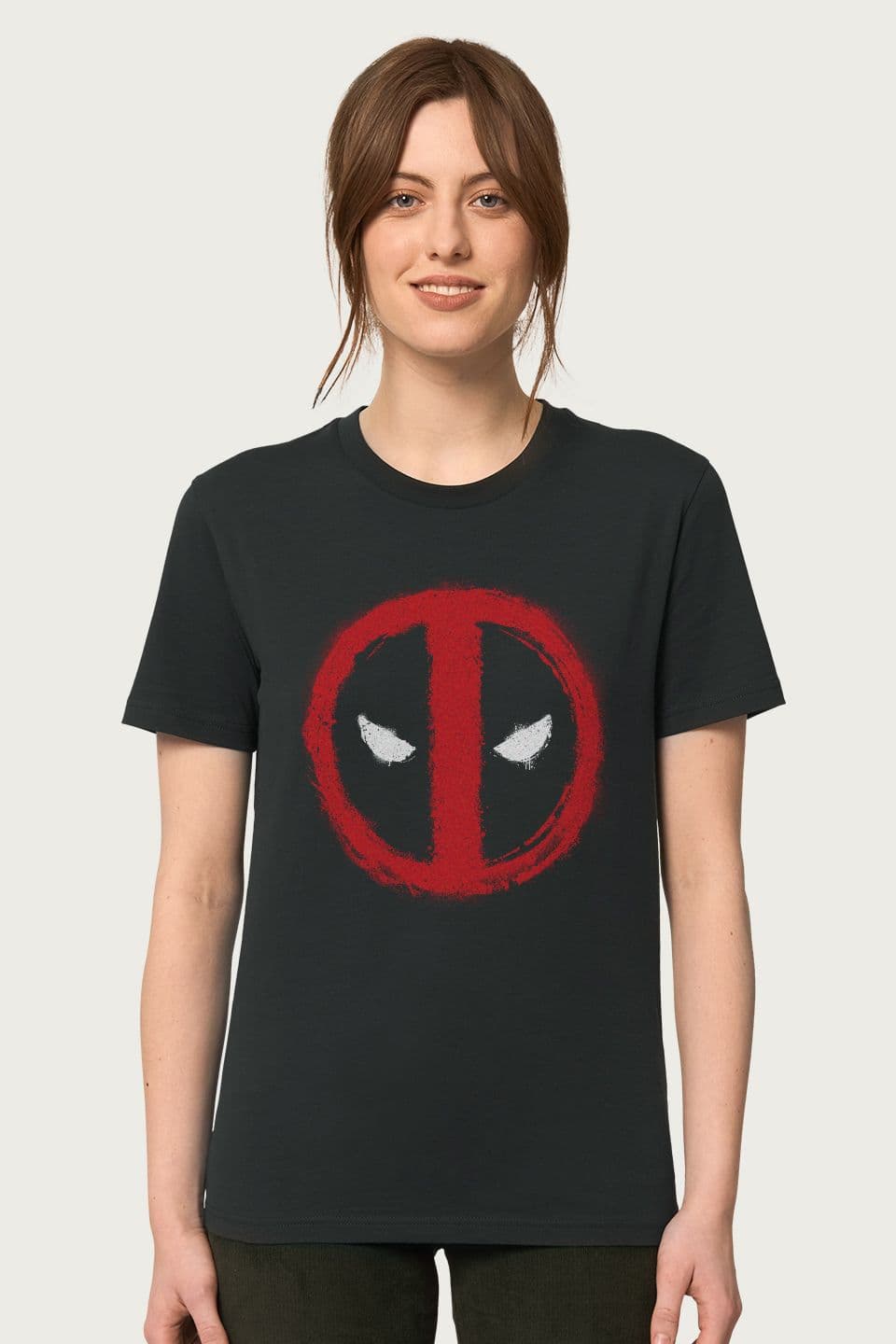 Spray Paint Graffiti Logo Relaxed Fit Marvel T Shirt