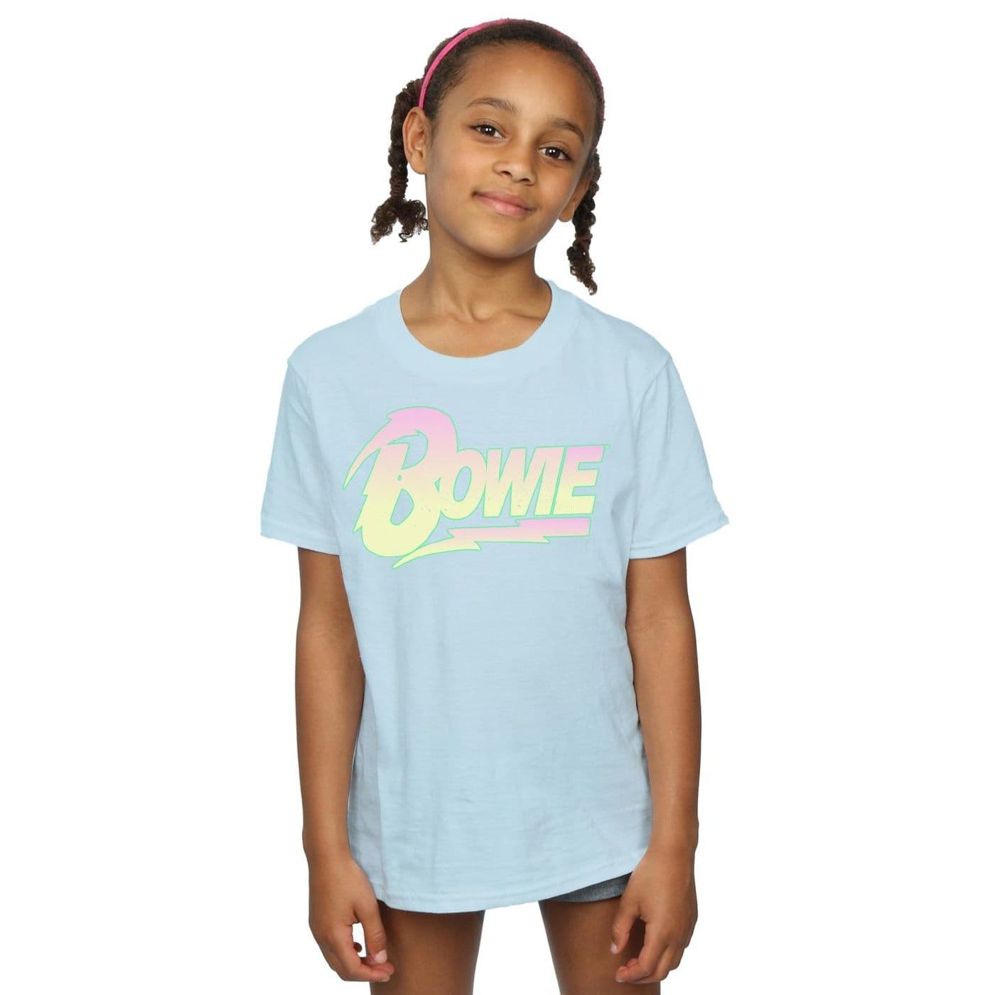 Neon Logo Cotton T-Shirt