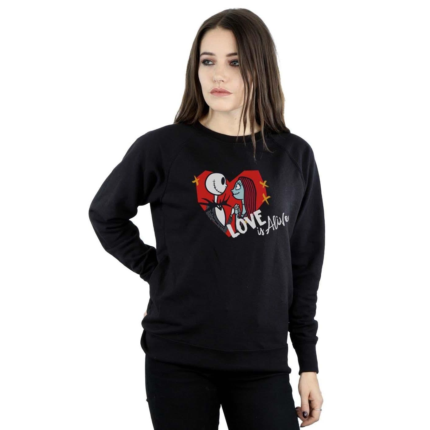 Nightmare Before Christmas Love Is Alive Sweatshirt