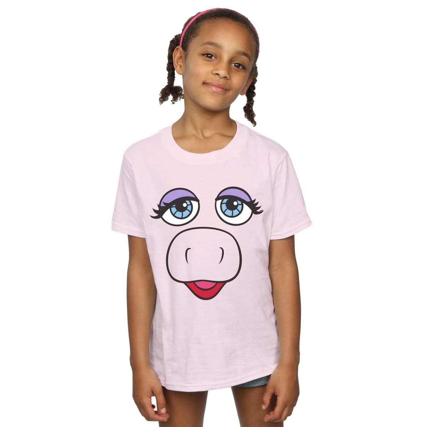 Muppets Miss Piggy Face Cotton T Shirt