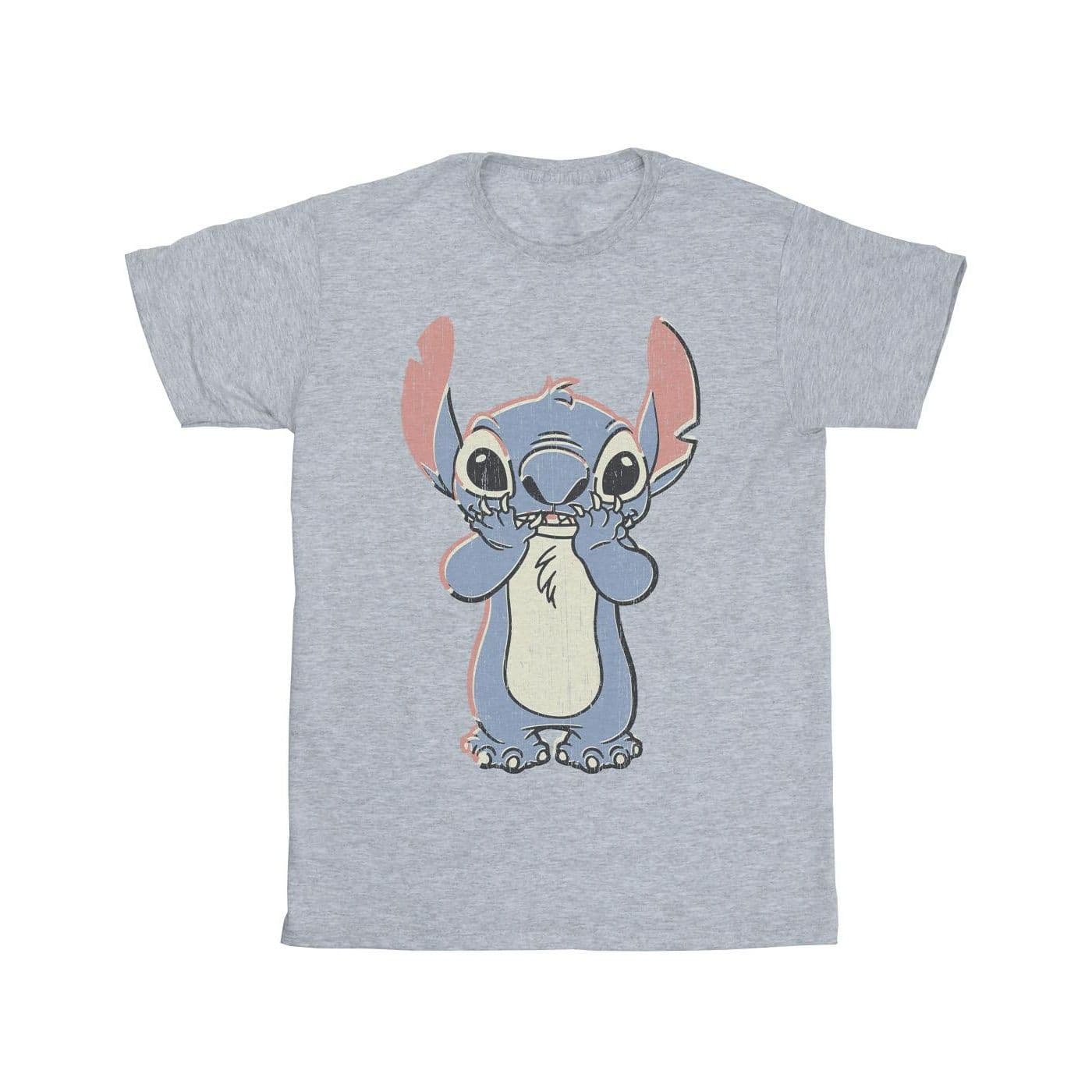 Lilo Stitch Big Print Cotton T Shirt