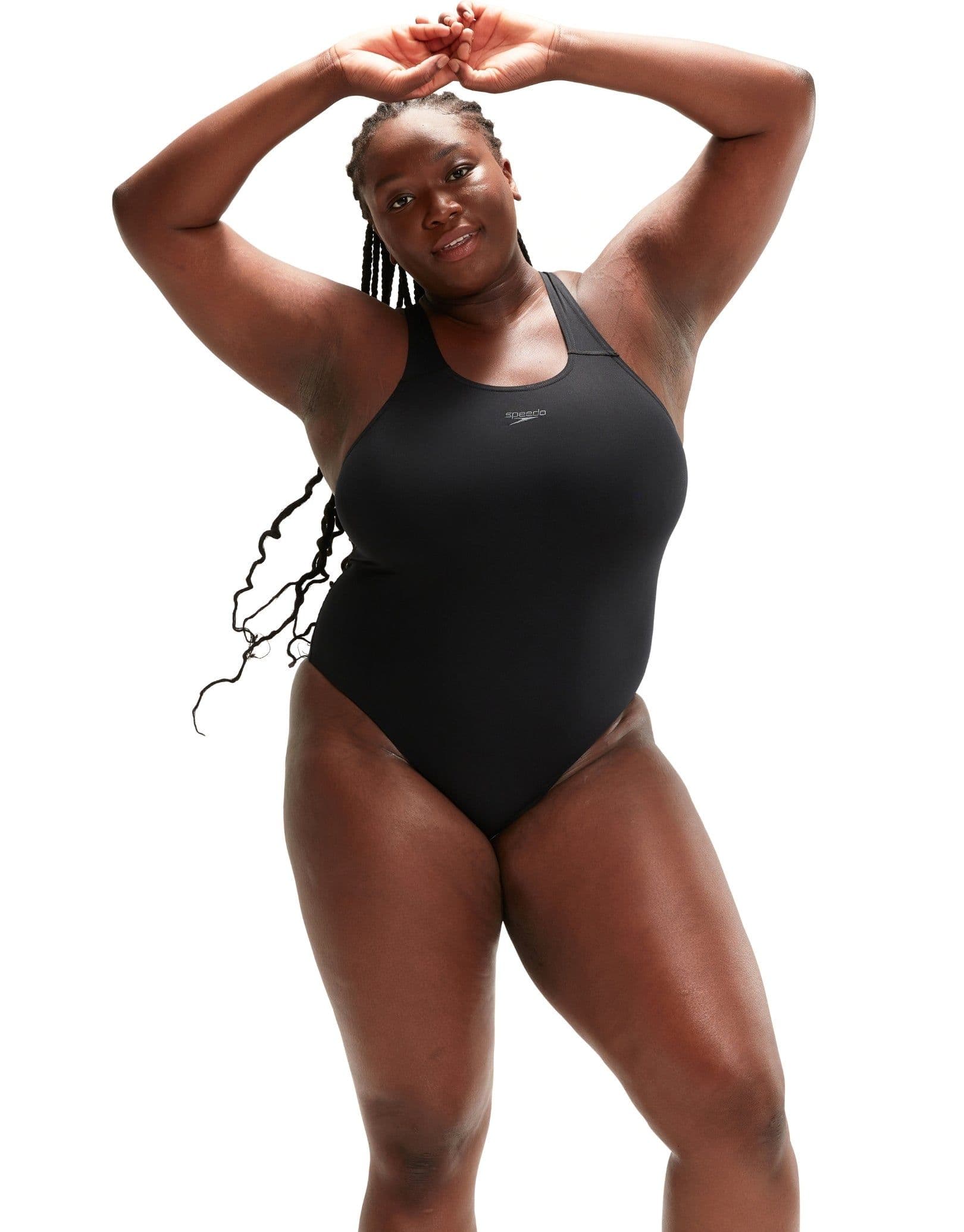 Endurance Plus Medalist Swimsuit Black Plus