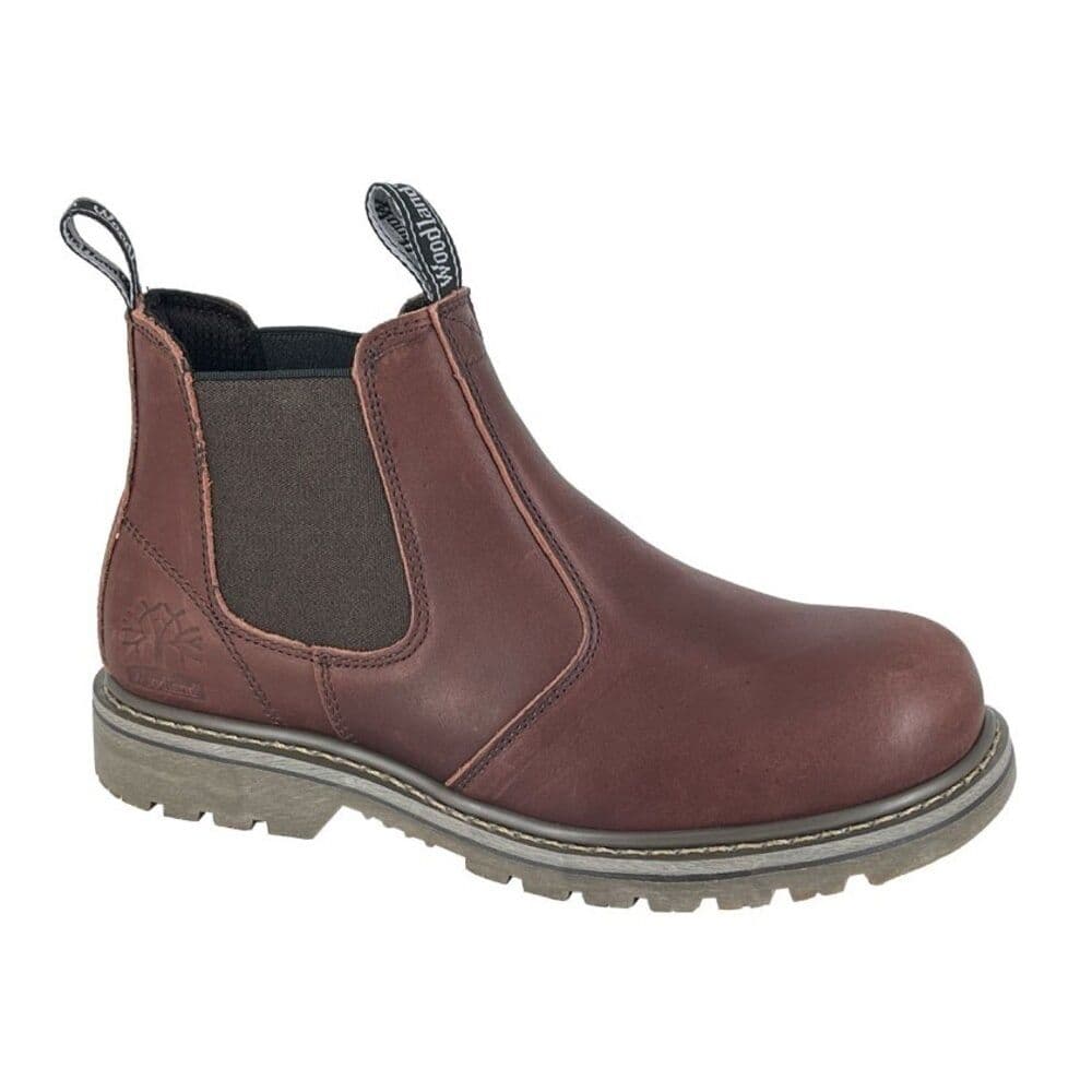 Tumbled Leather Chelsea Boots