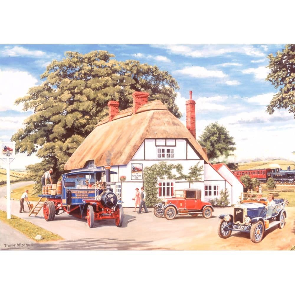 Railway Inn 500 Piece Jigsaw Puzzle