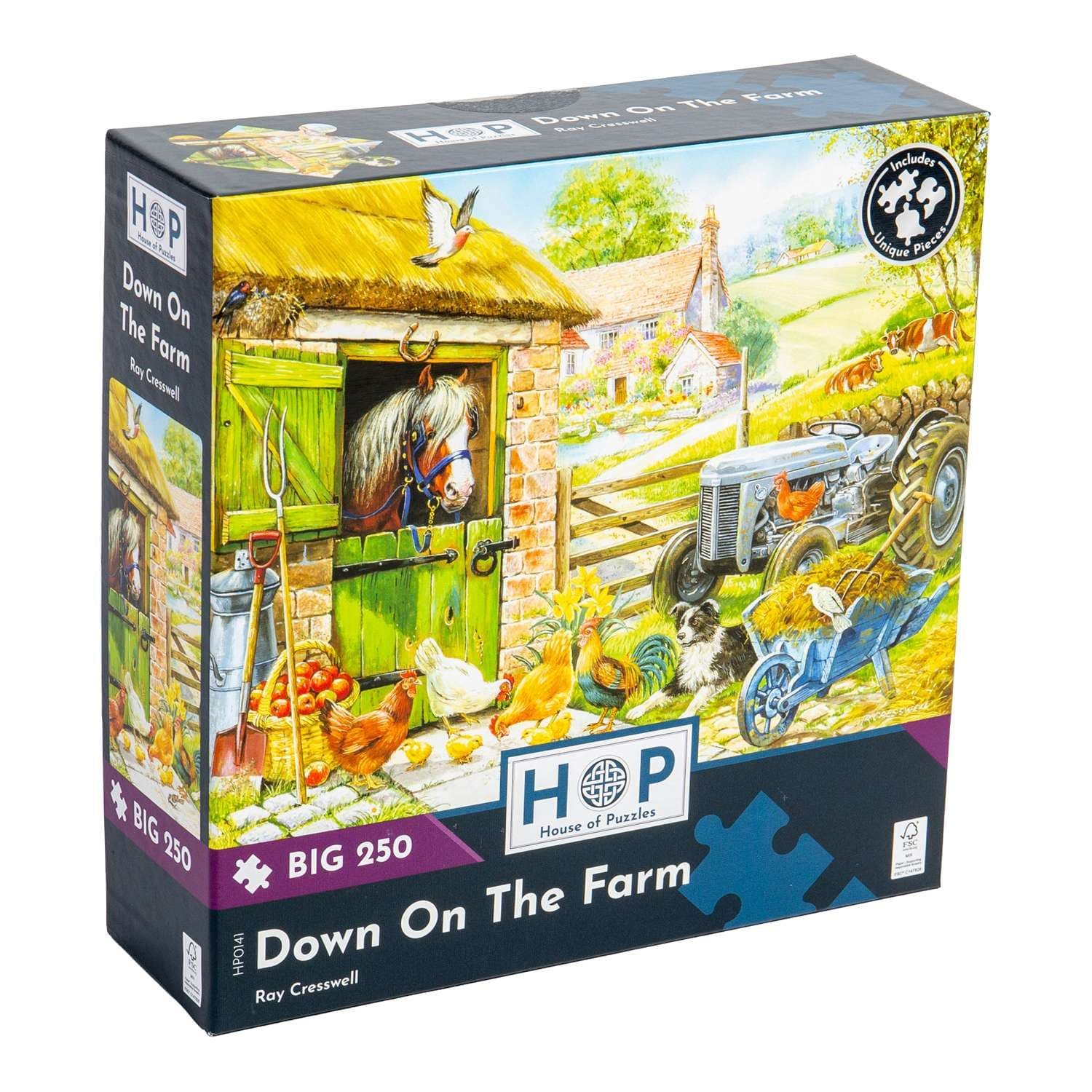Down On Farm BIG 250 Piece Jigsaw Puzzle