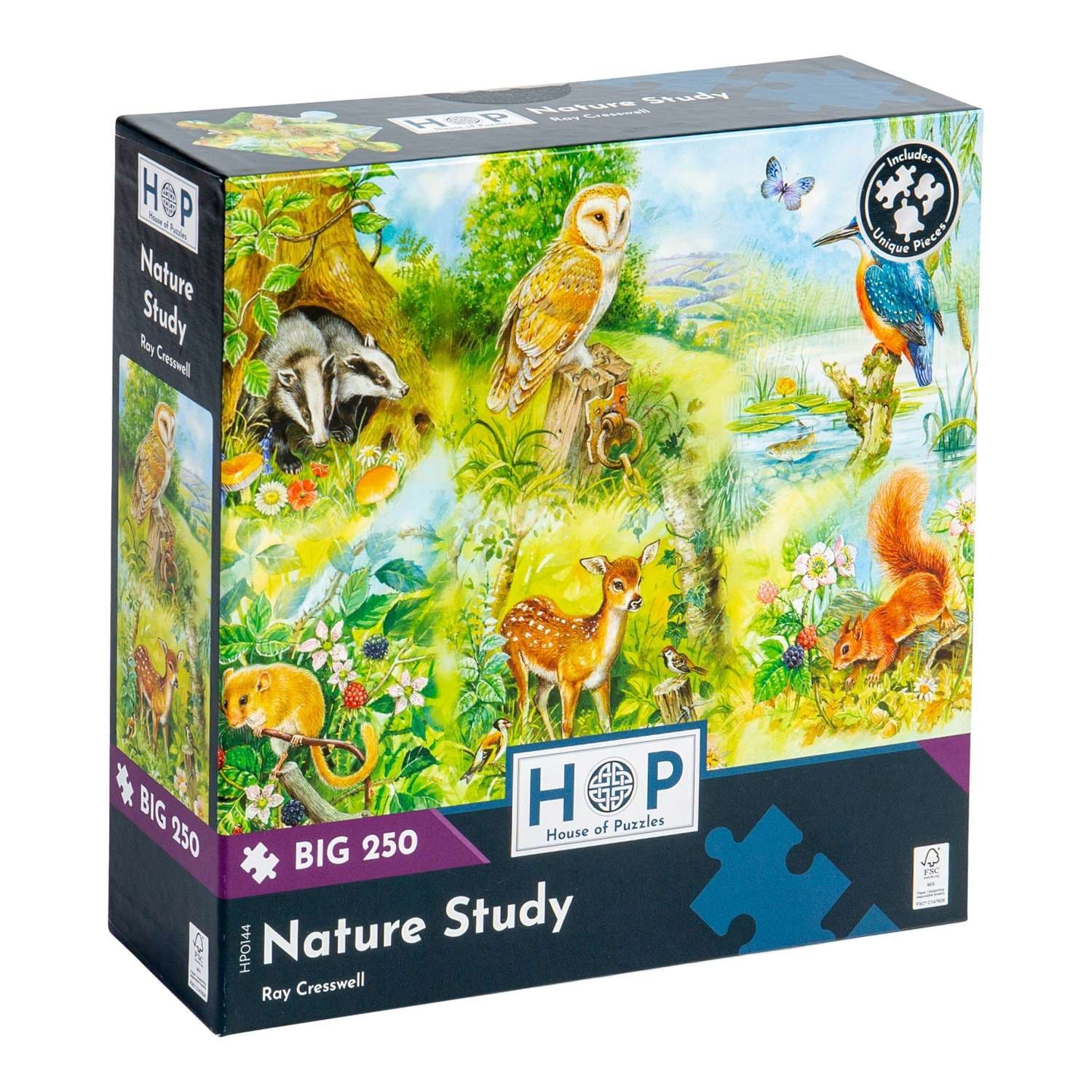 Nature Study BIG 250 Piece Jigsaw Puzzle