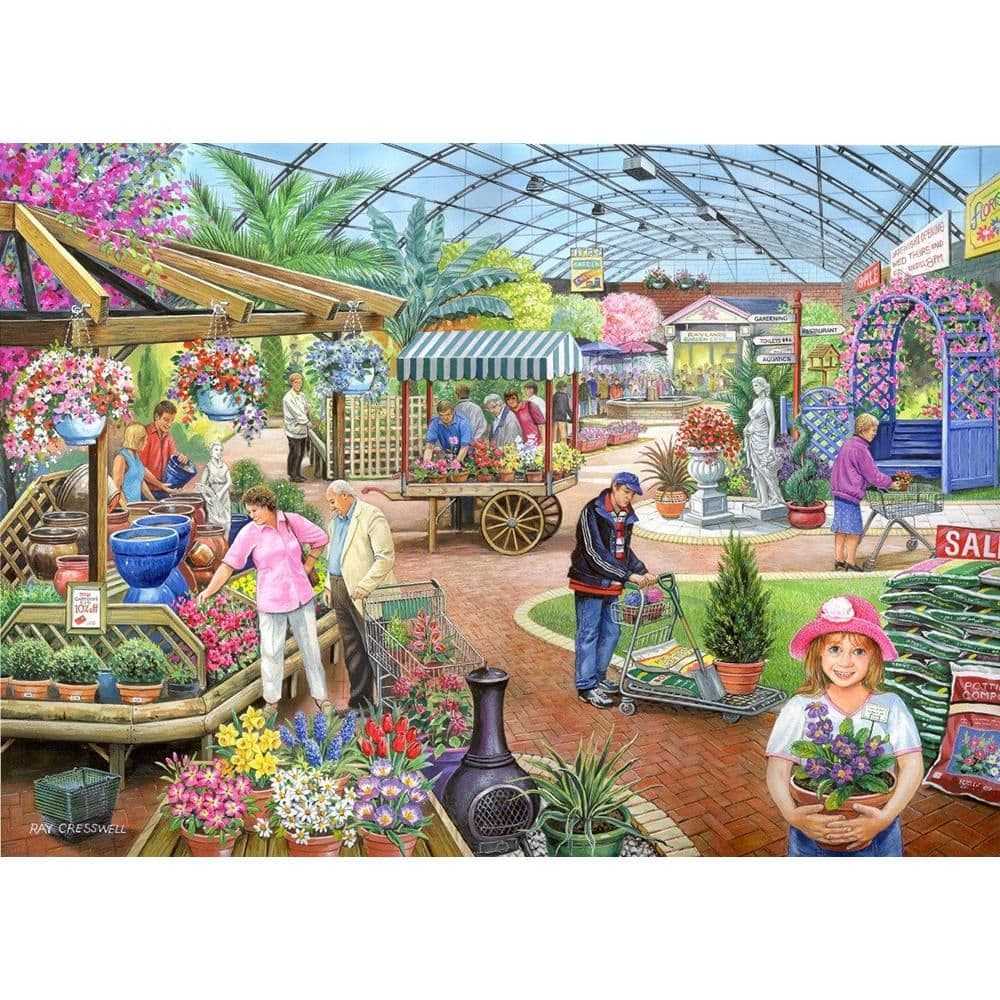 At Garden Centre 1000 Piece Jigsaw Puzzle
