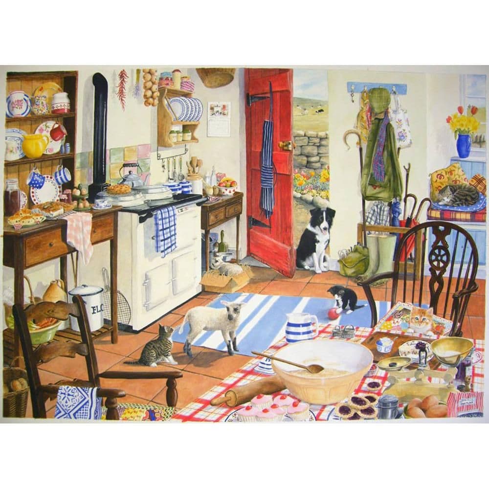 Farmhouse Kitchen 1000 Piece Jigsaw Puzzle
