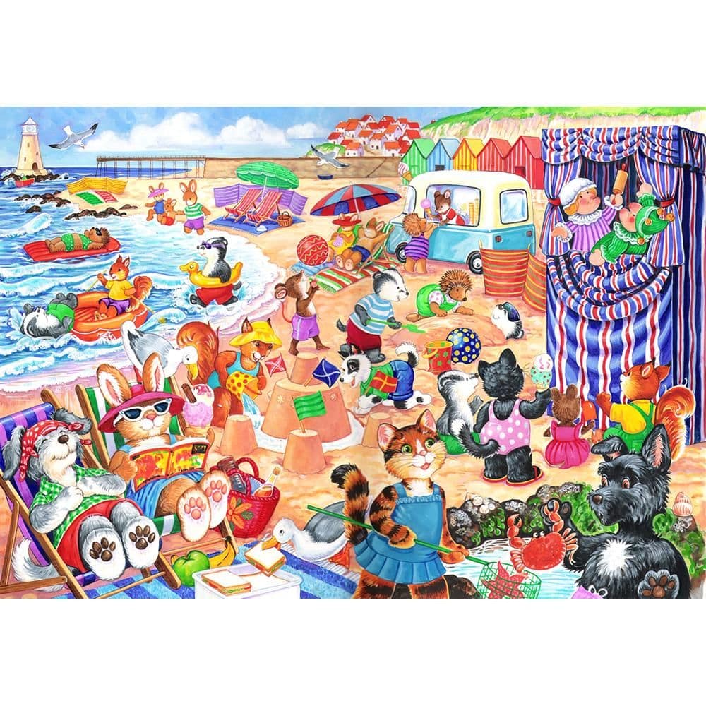 At Seaside 80 Piece Jigsaw Puzzle