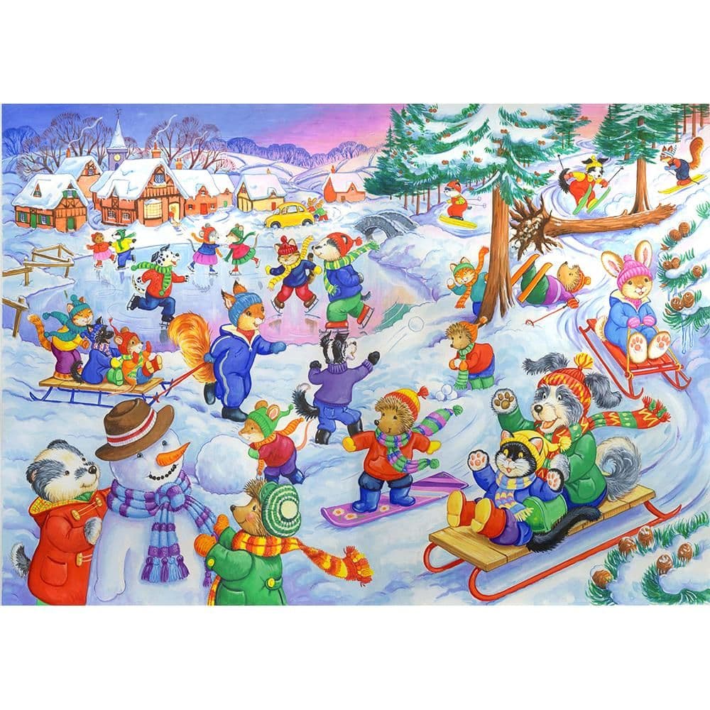 Fun Snow 80 Piece Jigsaw Puzzle