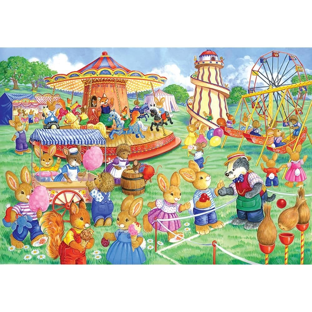 Funfair Games 80 Piece Jigsaw Puzzle