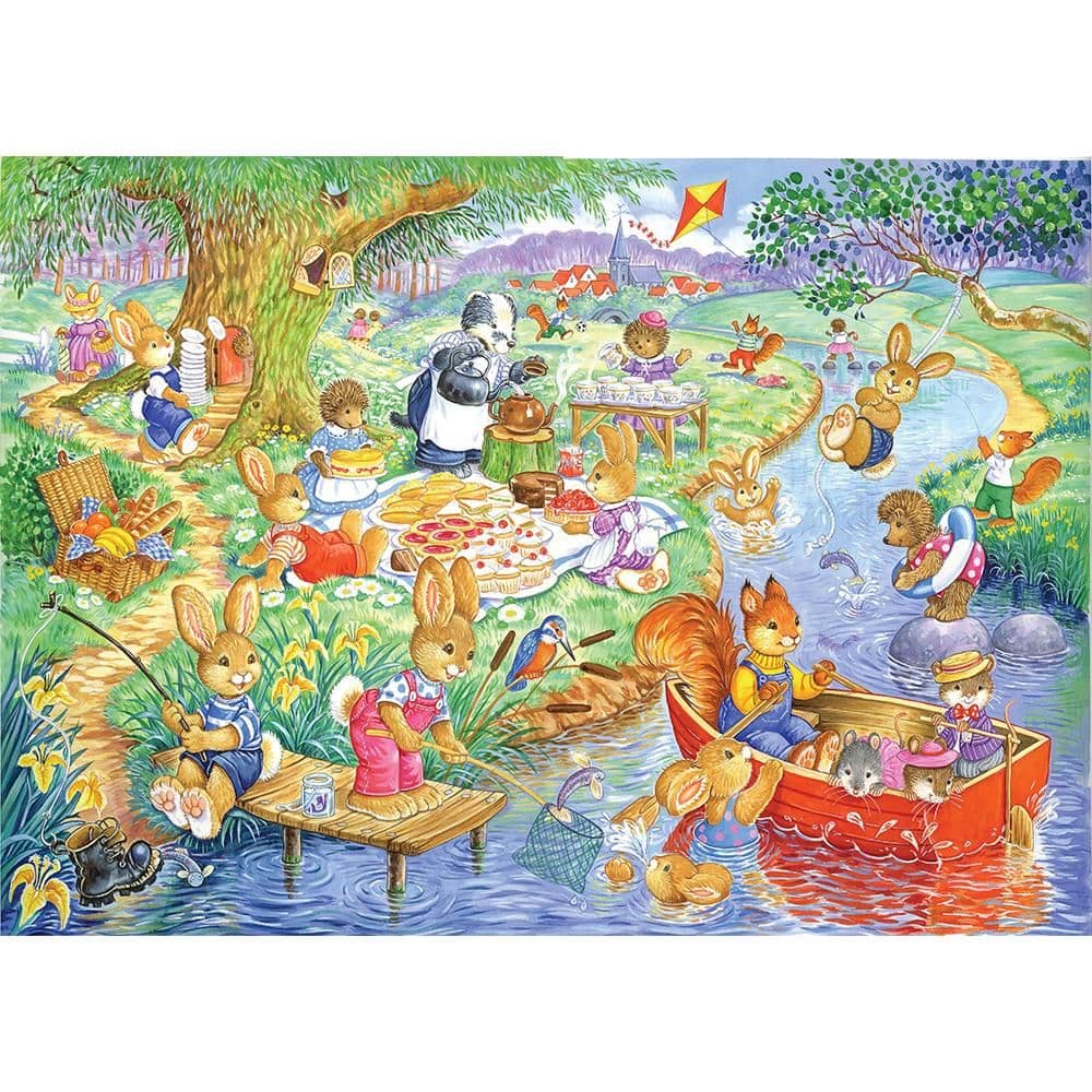 Picnic Time 80 Piece Jigsaw Puzzle