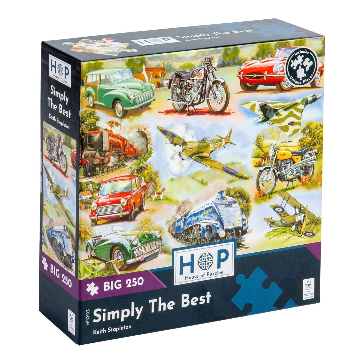 Simply Best BIG 250 Piece Jigsaw Puzzle