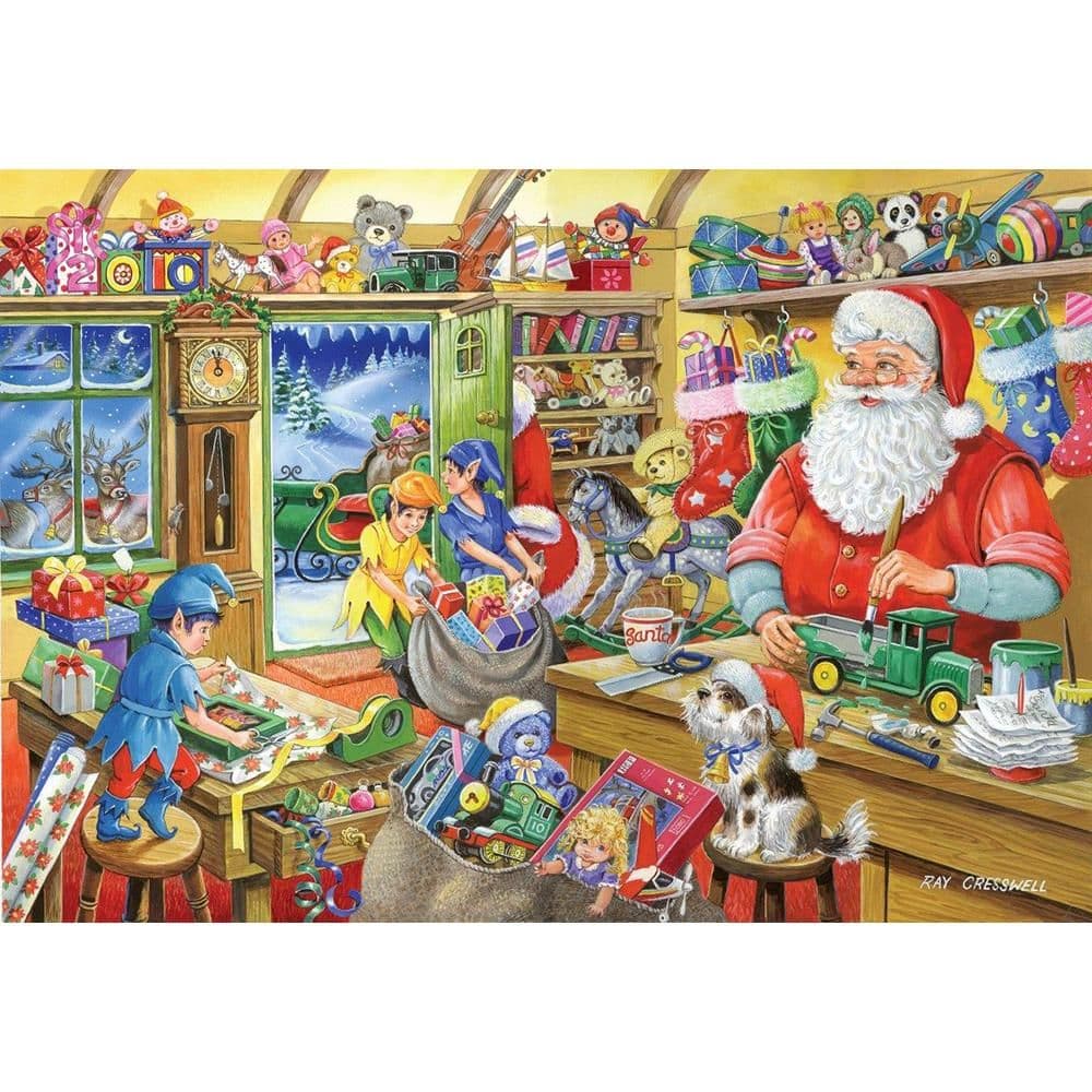 No.5 Santas Workshop 1000 Piece Jigsaw Puzzle