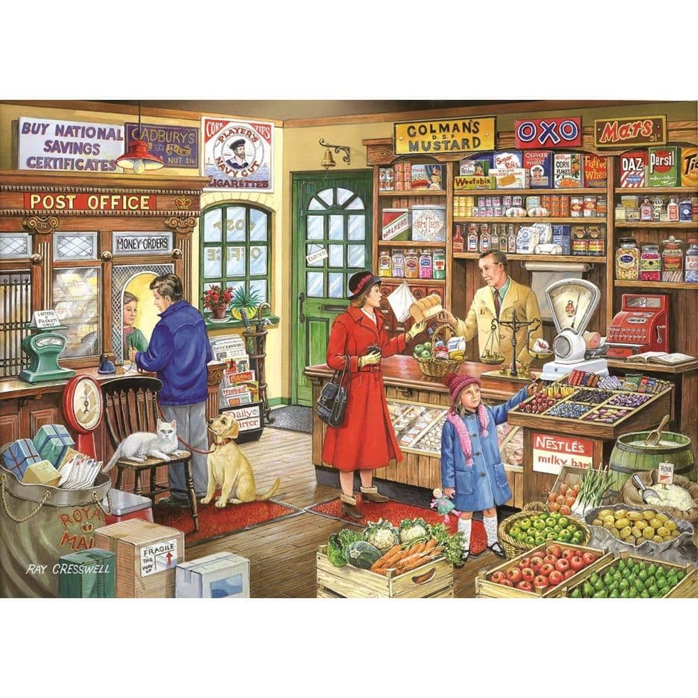 Corner Shop 1000 Piece Jigsaw Puzzle