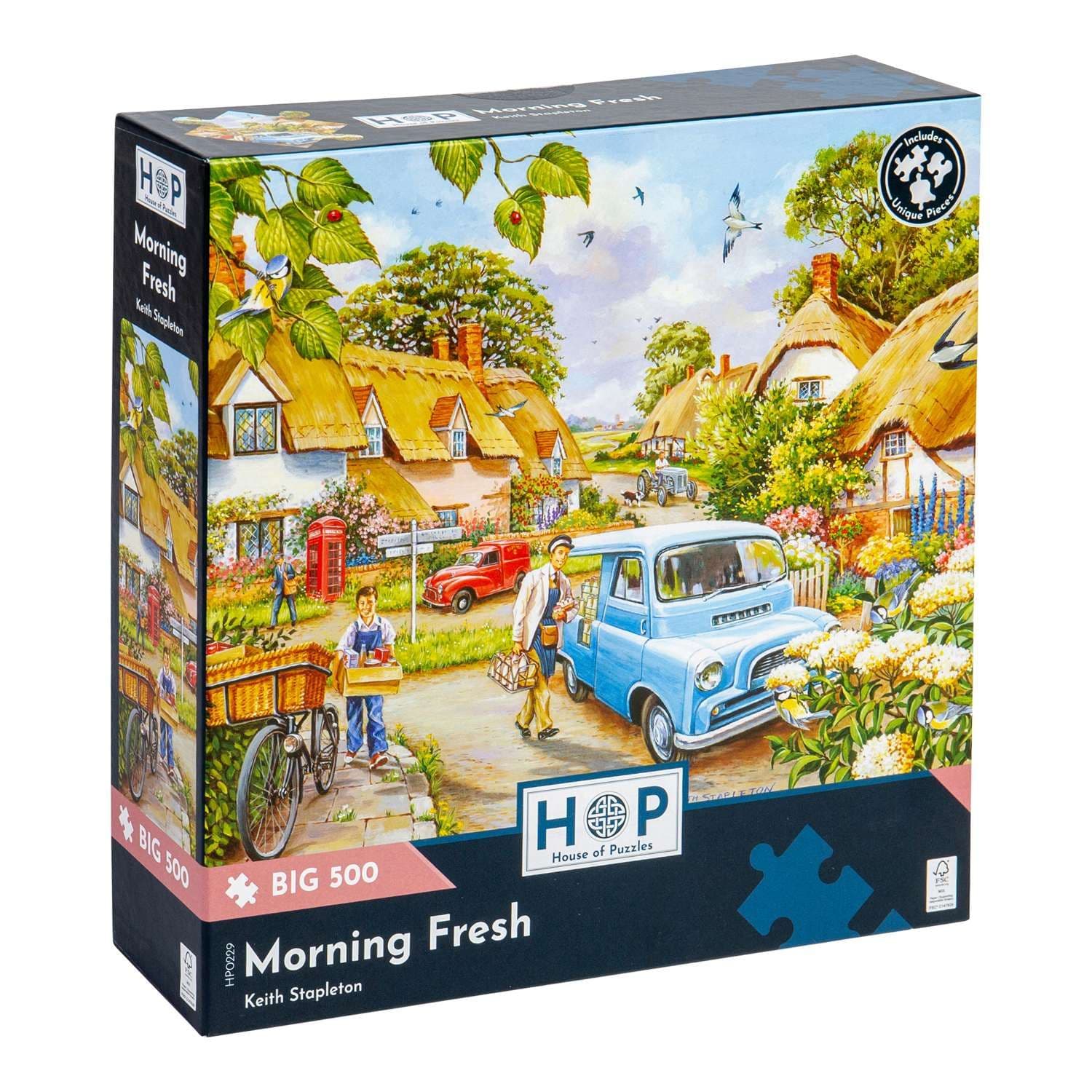 Morning Fresh BIG 500 Piece Jigsaw Puzzle