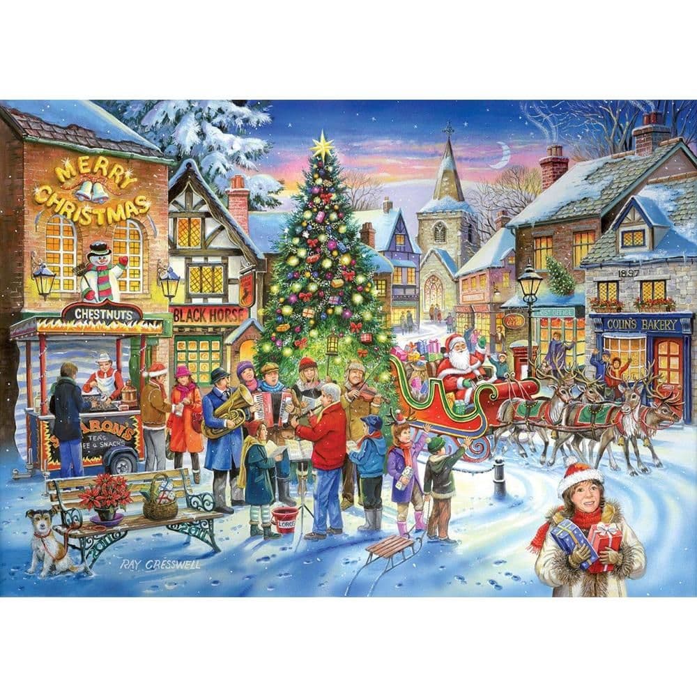 No.6 Christmas Shopping 500 Piece Jigsaw Puzzle