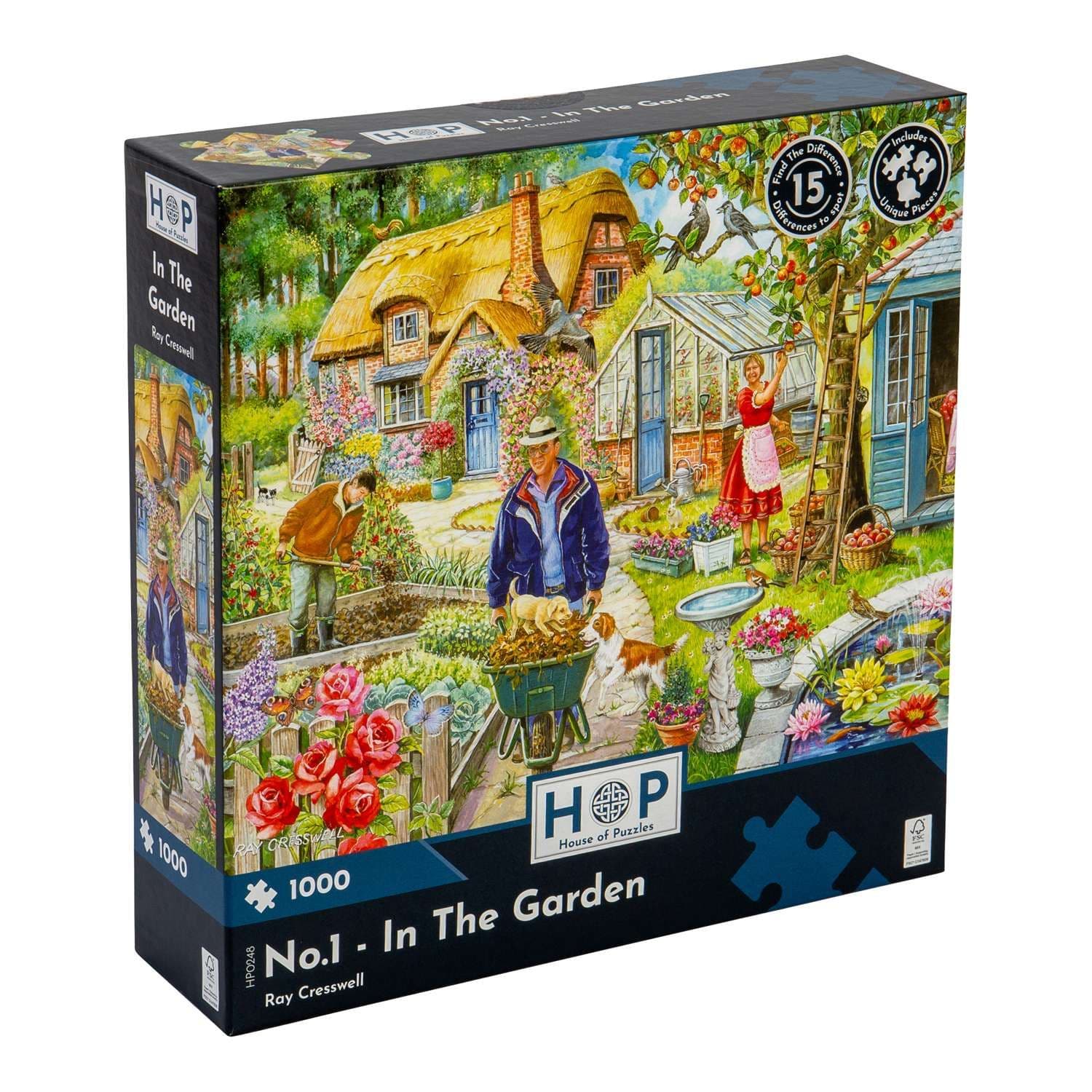 No.1 Garden 1000 Piece Jigsaw Puzzle