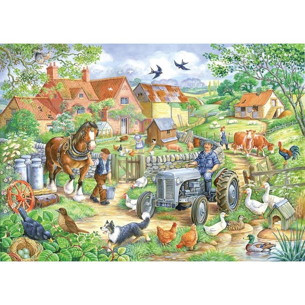 Keeping Busy BIG 250 Piece Jigsaw Puzzle