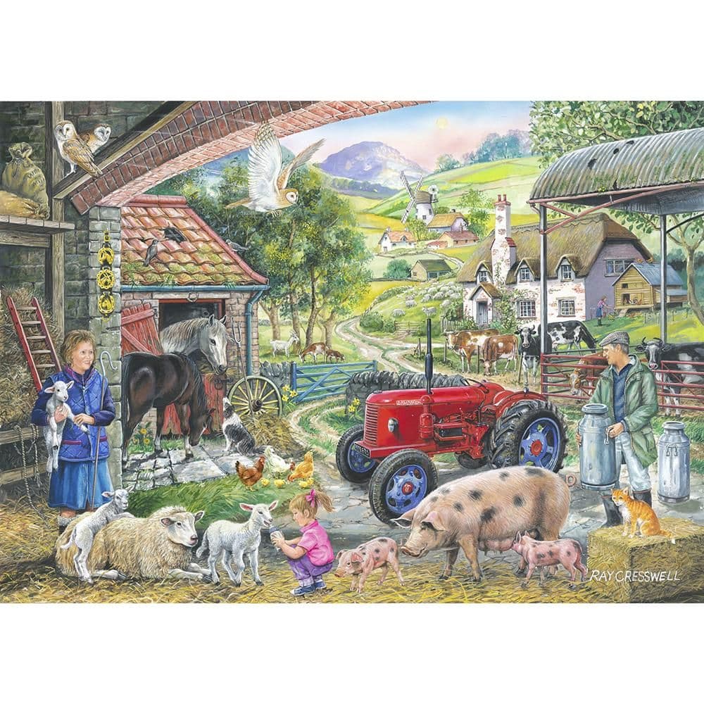 No.2 On Farm 1000 Piece Jigsaw Puzzle