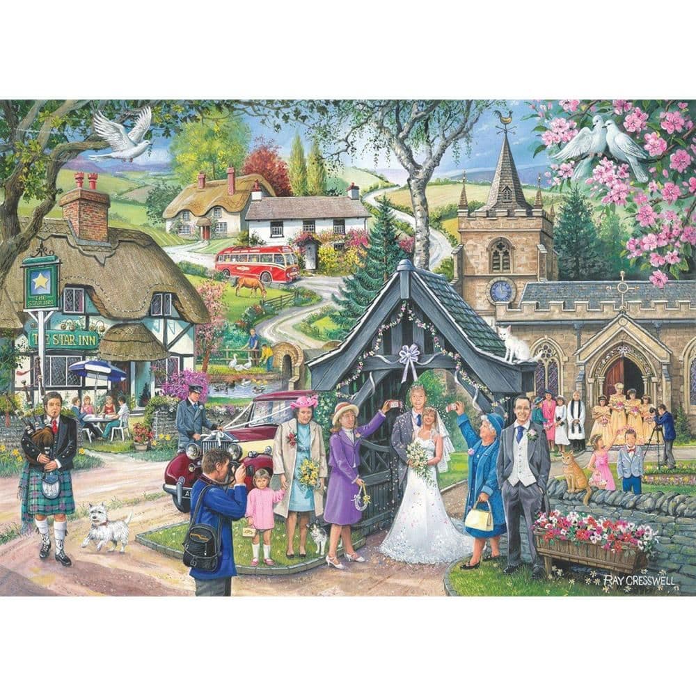 No.4 Wedding Day 1000 Piece Jigsaw Puzzle
