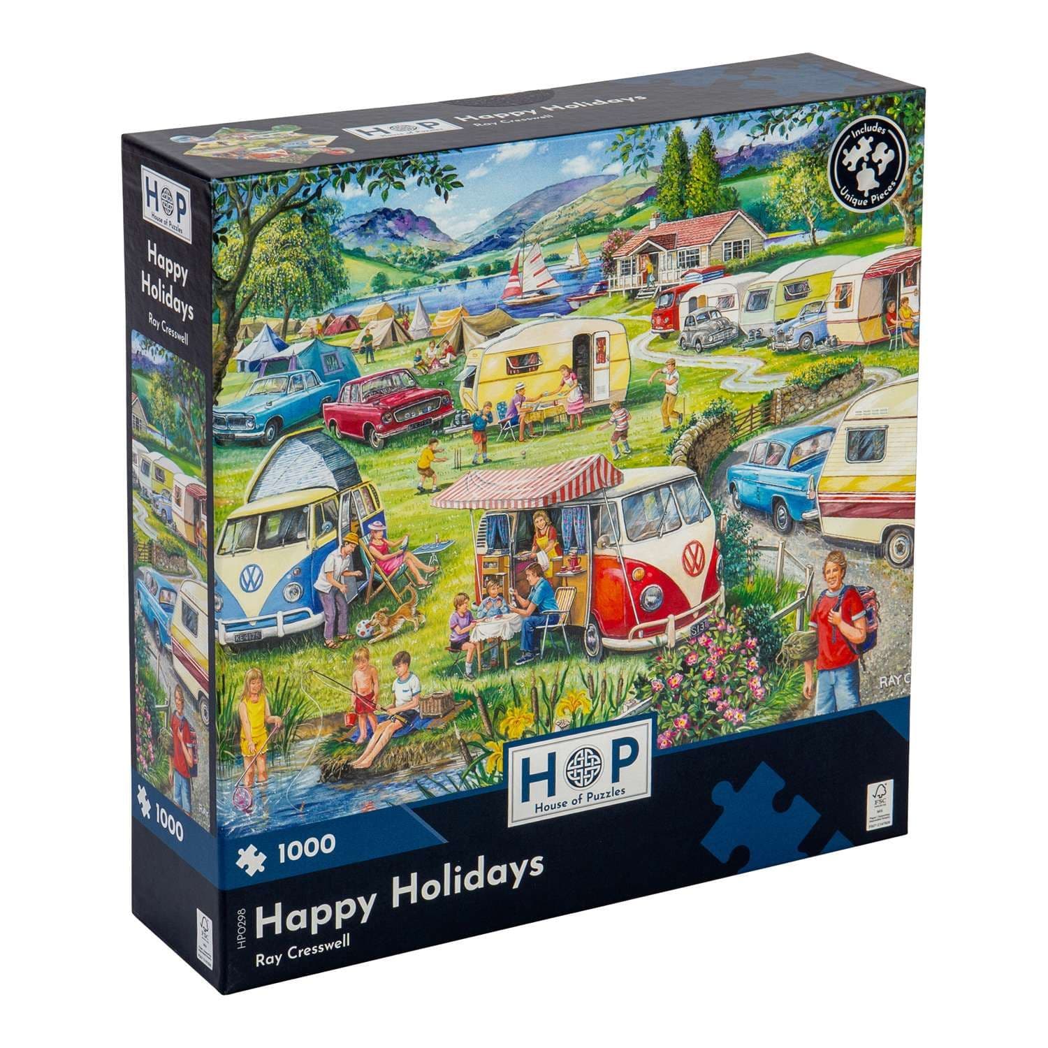 Happy Holidays 1000 Piece Jigsaw Puzzle