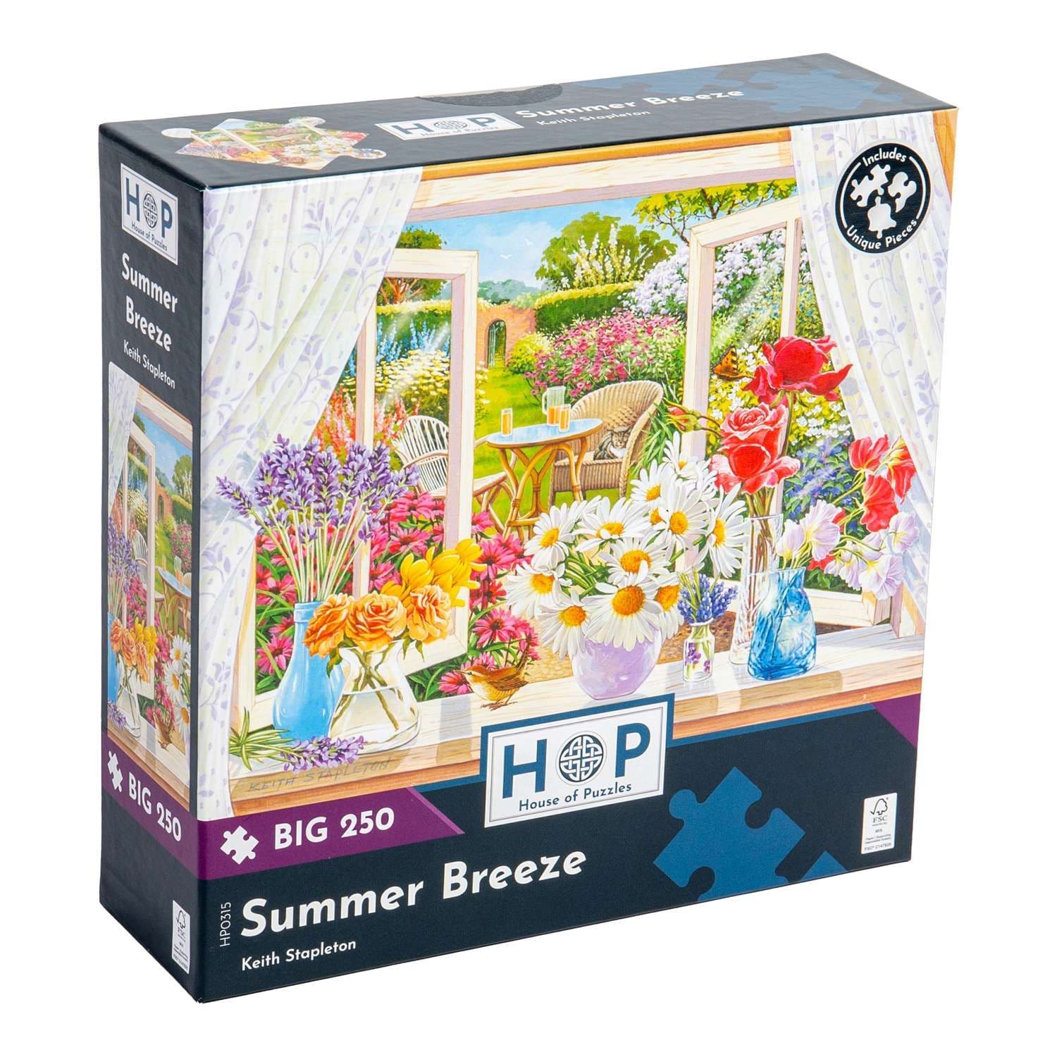 Summer Breeze BIG 250 Piece Jigsaw Puzzle