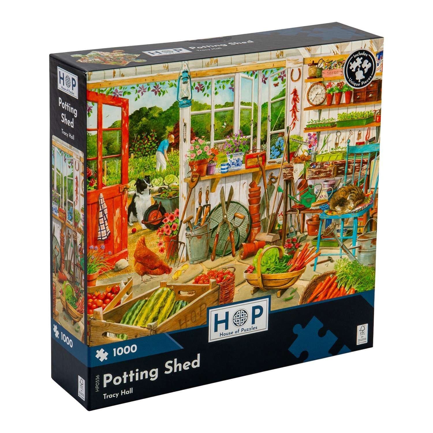 Potting Shed 1000 Piece Jigsaw Puzzle