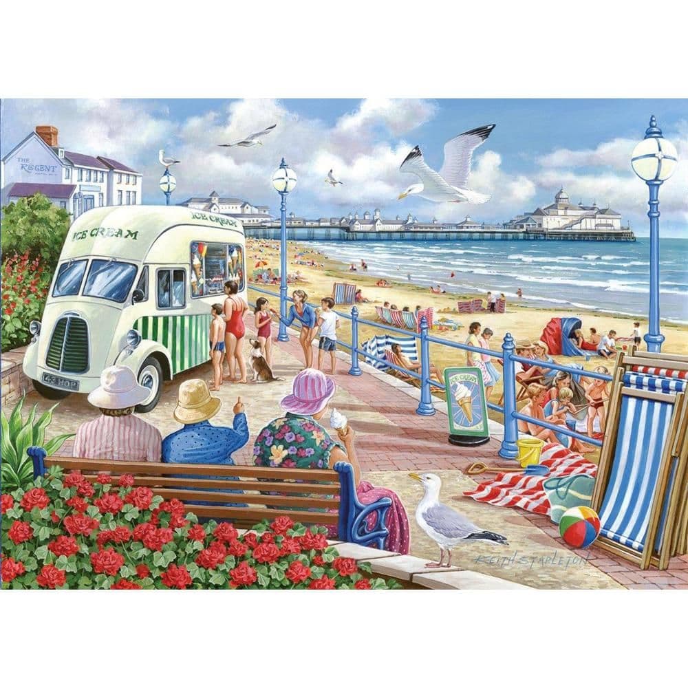 Sun Sea & Sand 1000 Piece Jigsaw Puzzle