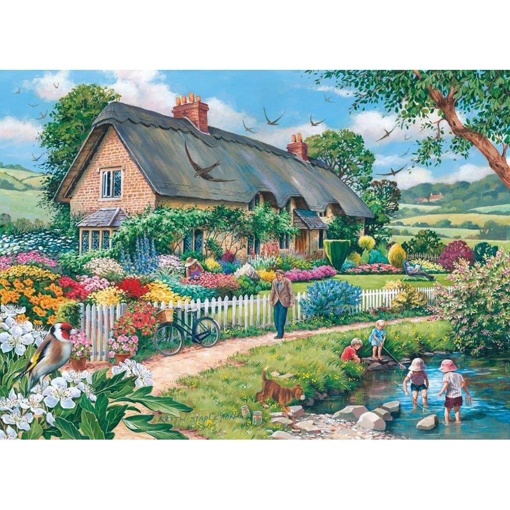 Lazy Days 500 Piece Jigsaw Puzzle