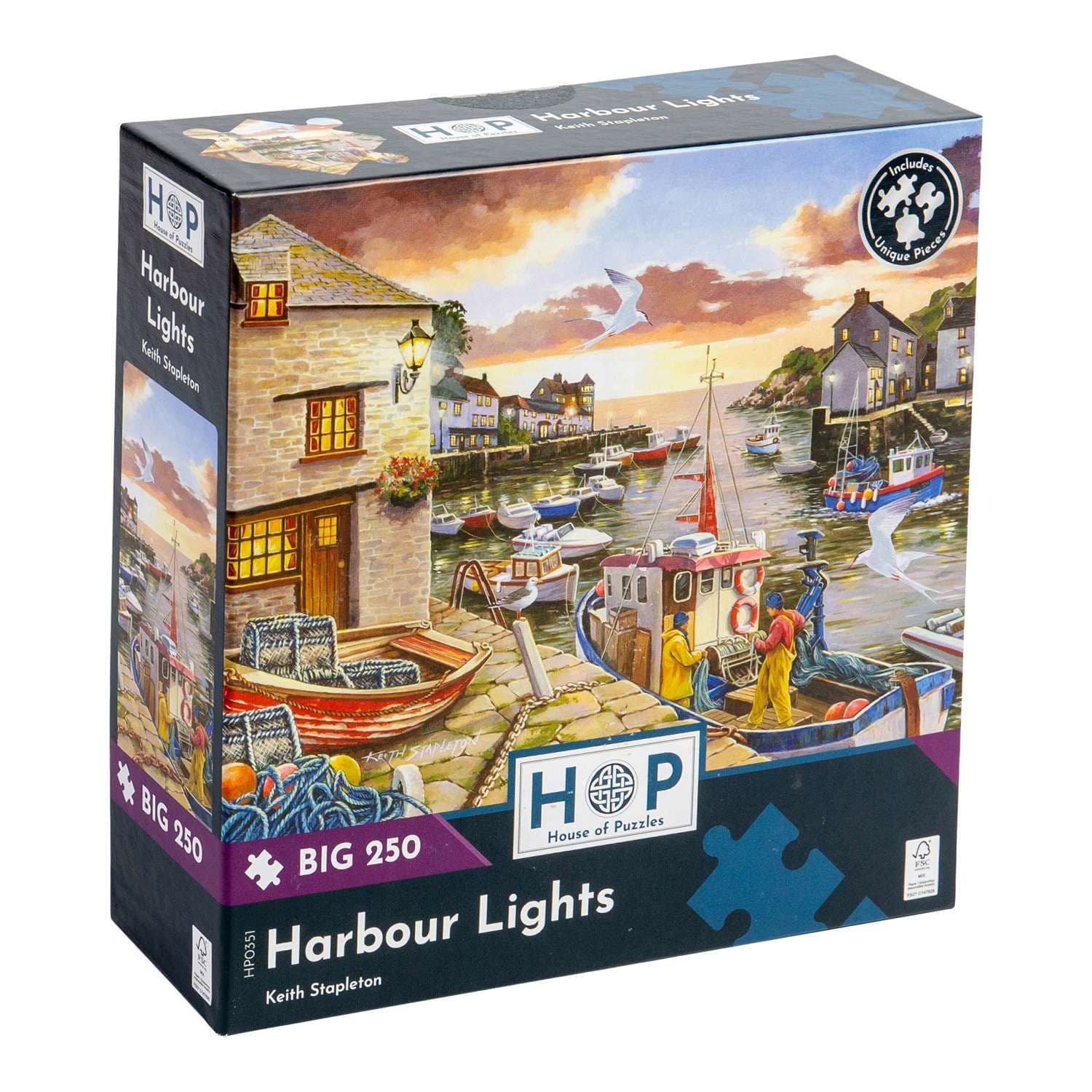 Harbour Lights BIG 250 Piece Jigsaw Puzzle