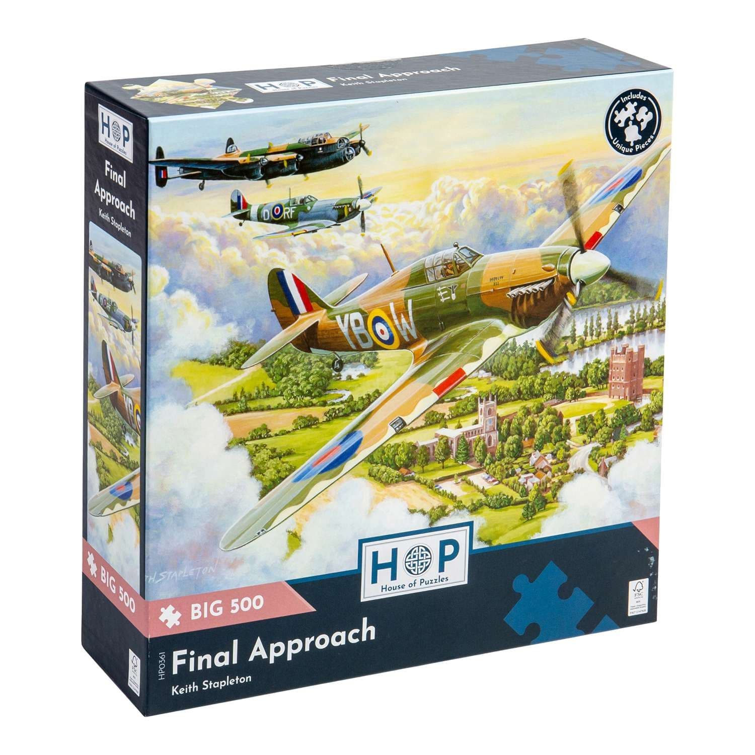 Final Approach BIG 500 Piece Jigsaw Puzzle