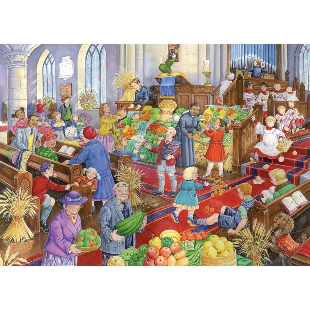 Harvest Festival 500 Piece Jigsaw Puzzle