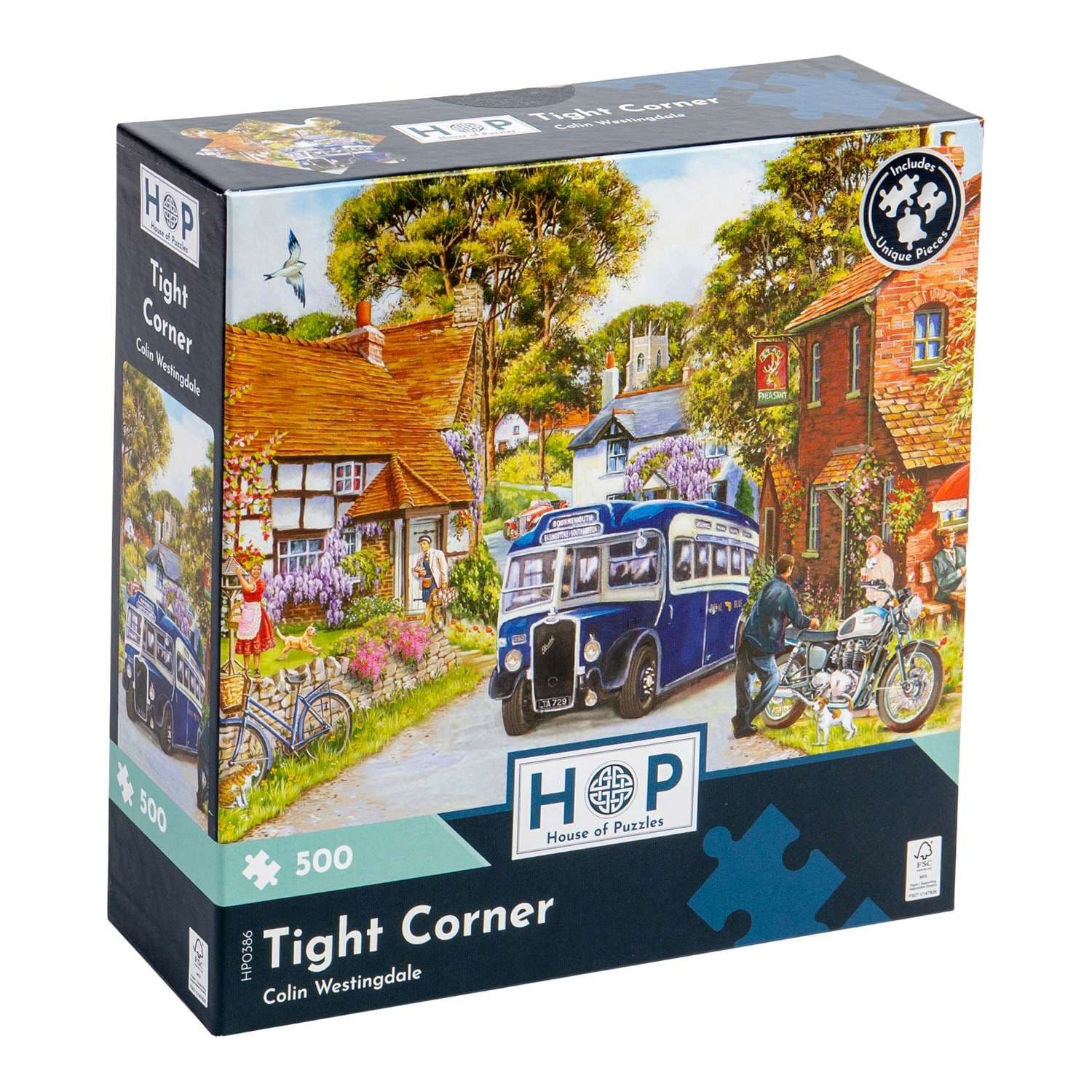 Tight Corner 500 Piece Jigsaw Puzzle
