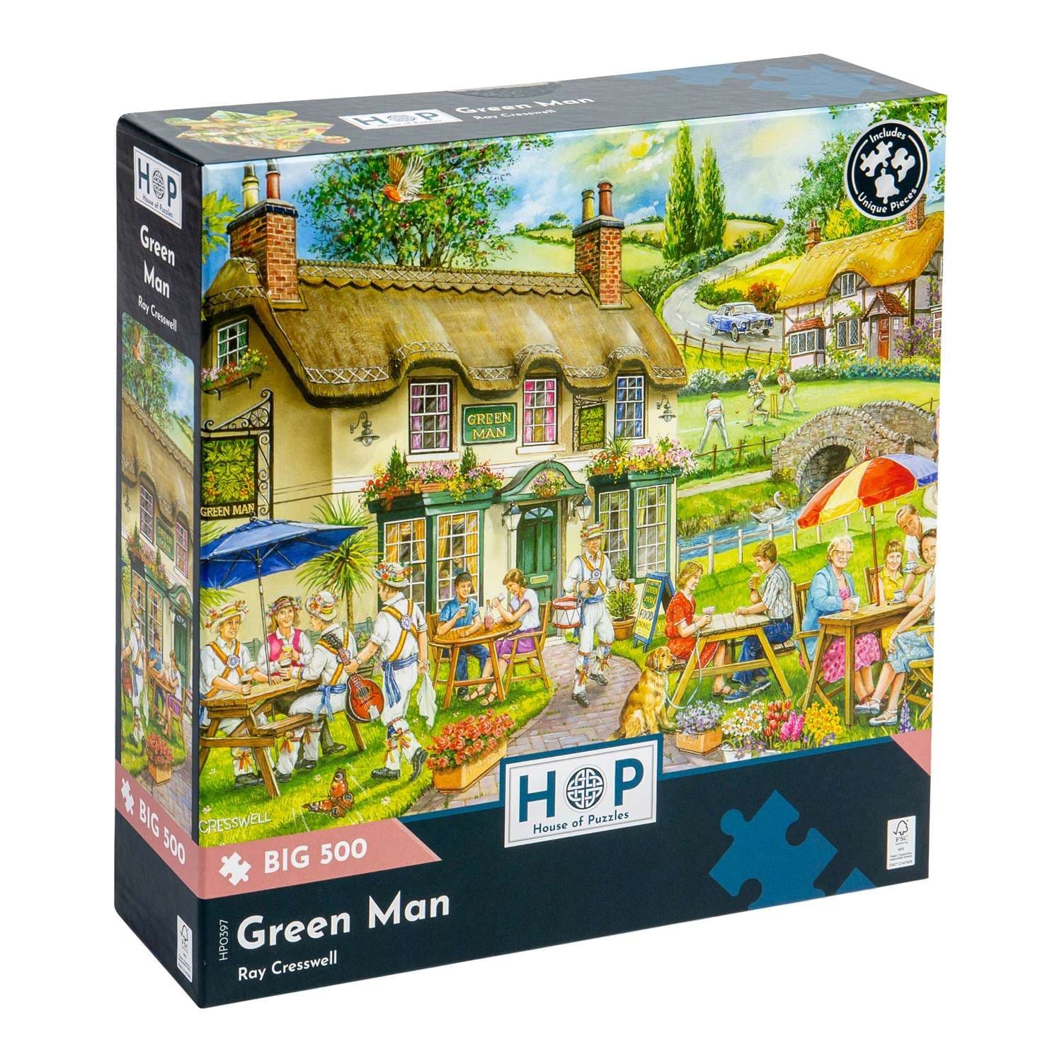 Man BIG 500 Piece Jigsaw Puzzle