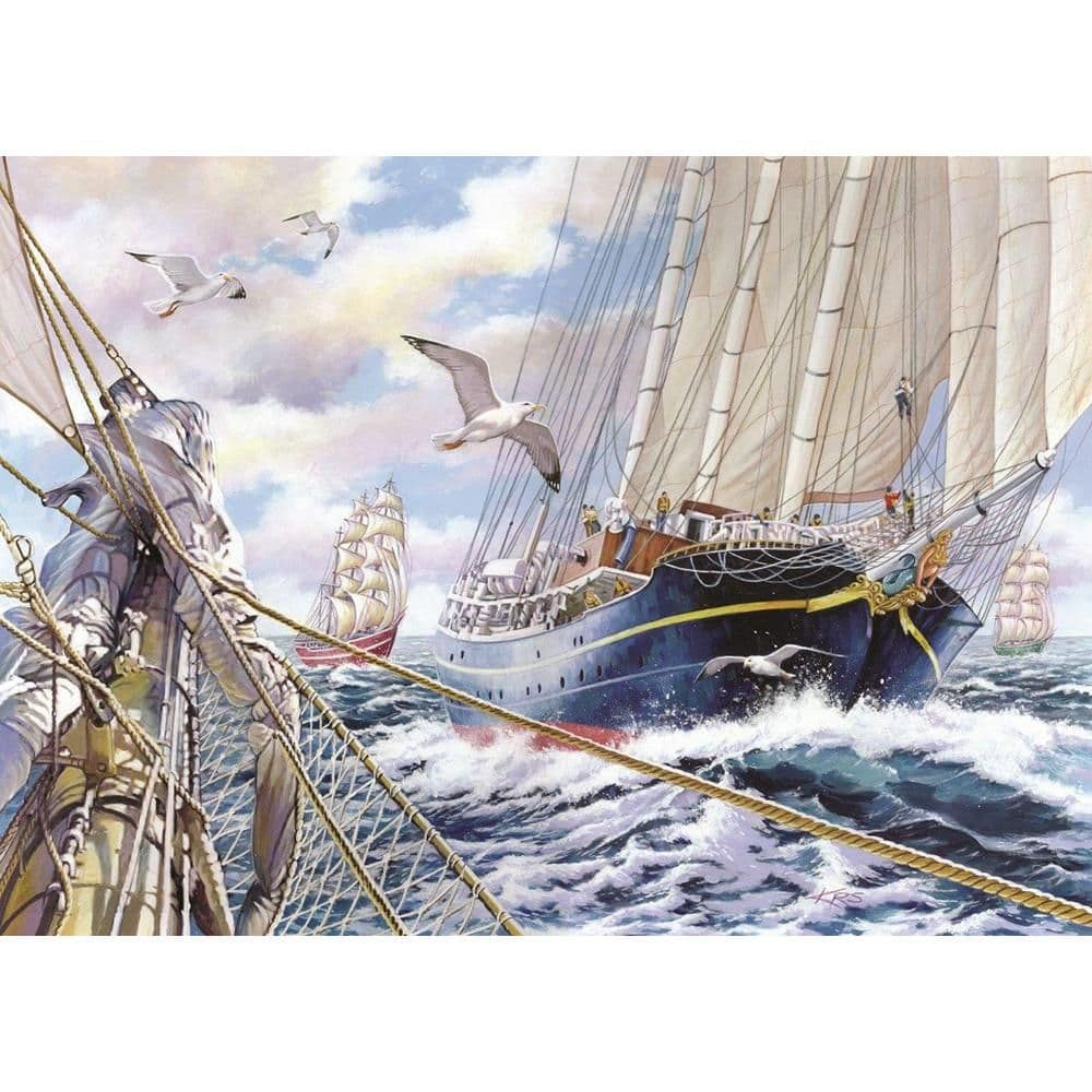 Steady As She Goes BIG 500 Piece Jigsaw Puzzle