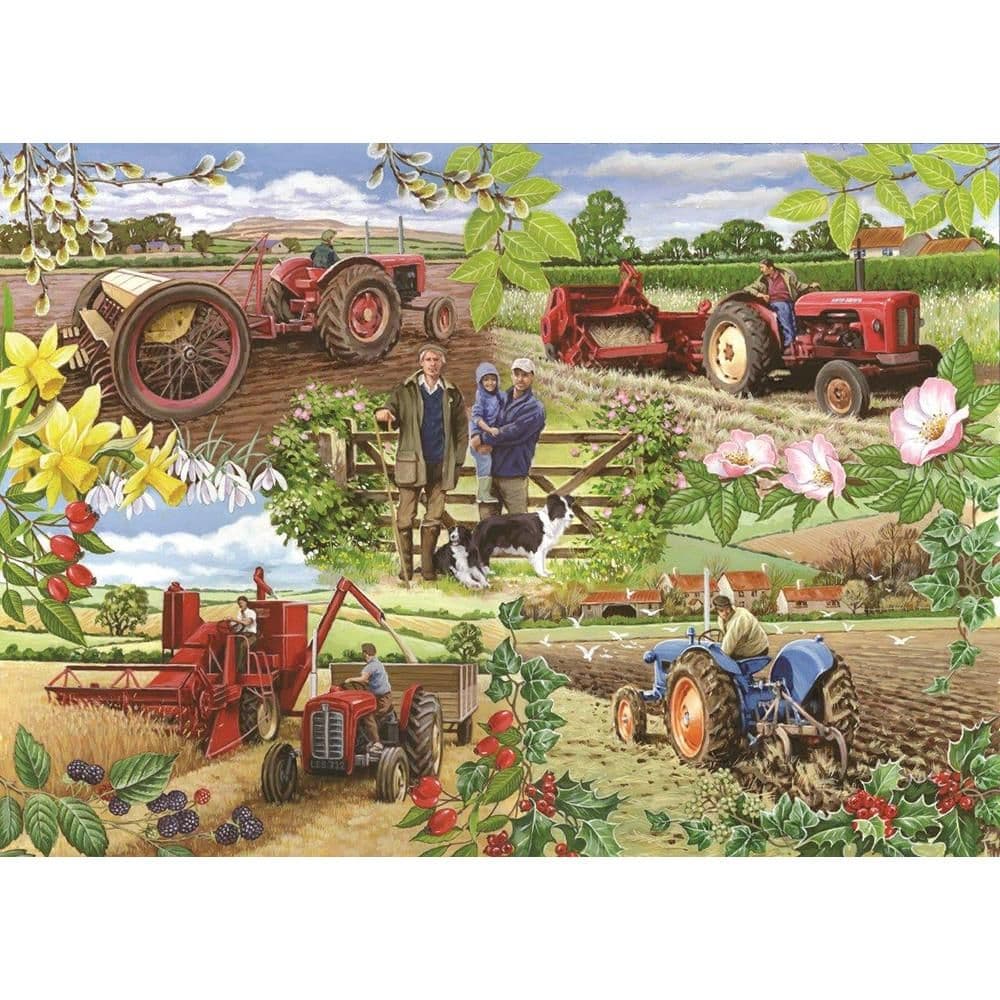 Farming Year 1000 Piece Jigsaw Puzzle