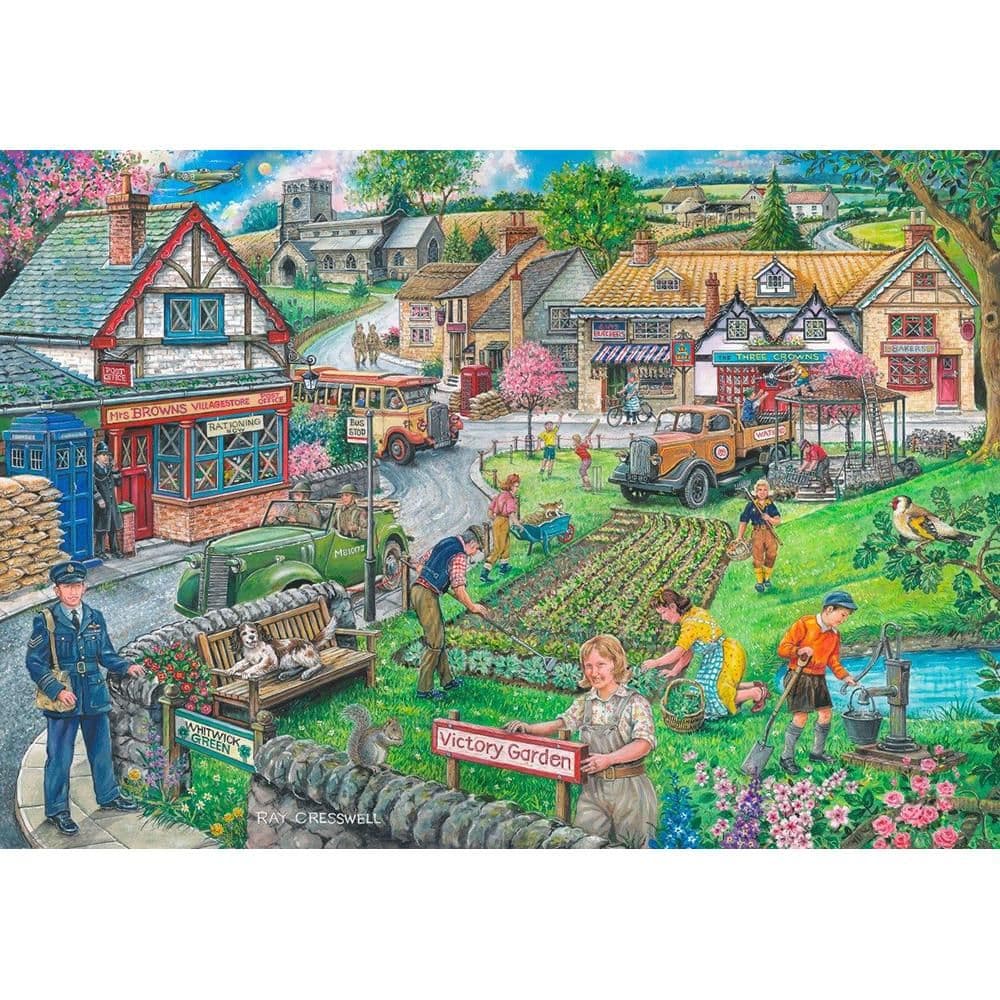 Wartime Green 1000 Piece Jigsaw Puzzle