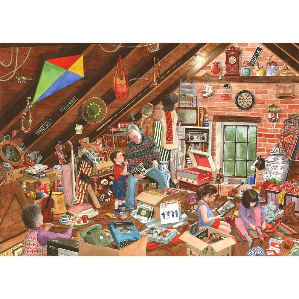 Whats That Grandpa 1000 Piece Jigsaw Puzzle