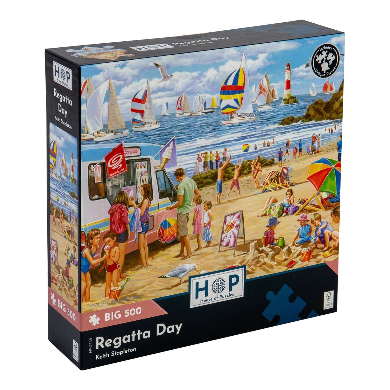 Regatta Day BIG 500 Piece Jigsaw Puzzle