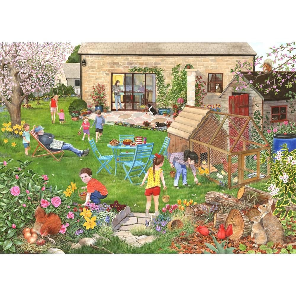 Egg Hunt 500 Piece Jigsaw Puzzle