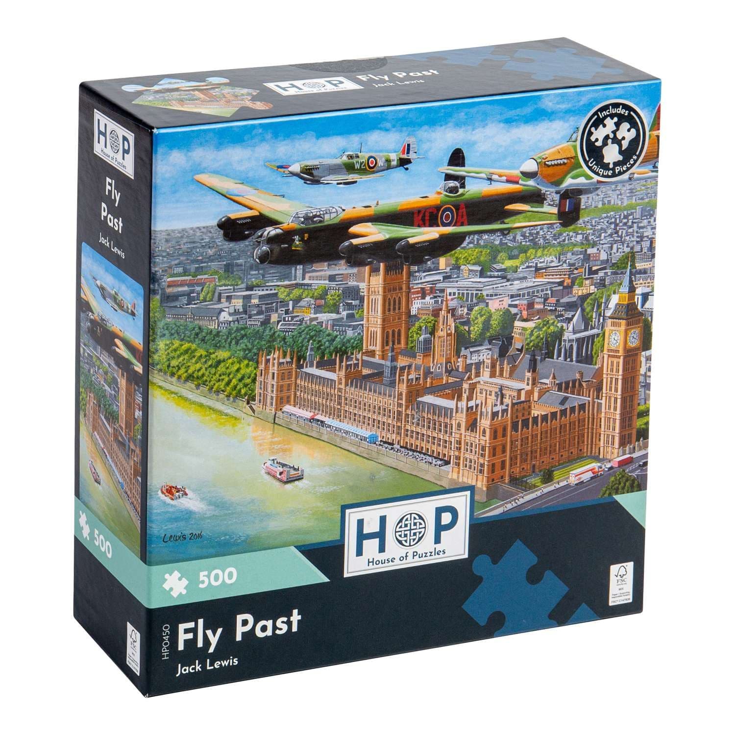 Fly Past 500 Piece Jigsaw Puzzle