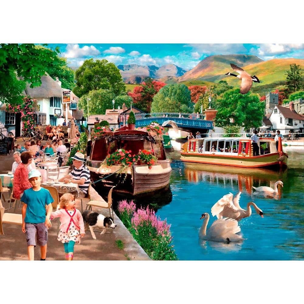 Sunny Afternoon 500 Piece Jigsaw Puzzle
