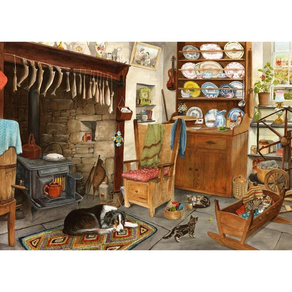 Fishermans Cottage BIG 500 Piece Jigsaw Puzzle