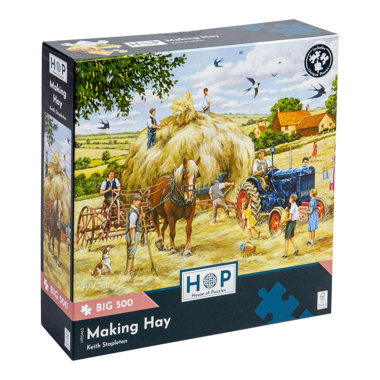 Making Hay BIG 500 Piece Jigsaw Puzzle