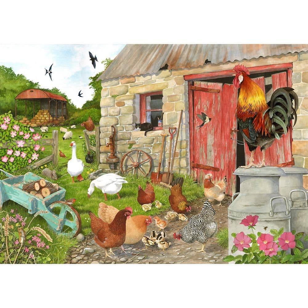 Ruling Roost BIG 500 Piece Jigsaw Puzzle