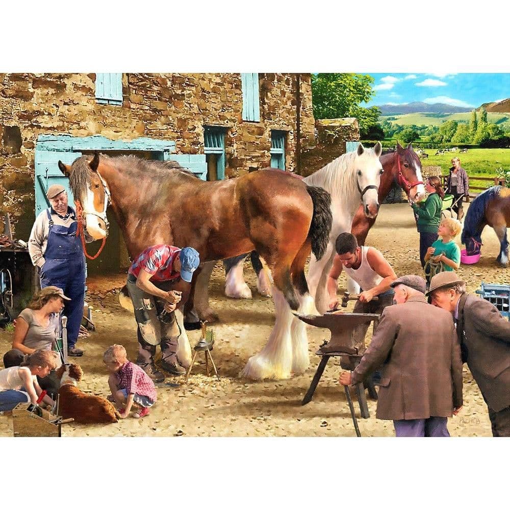 Time Shoes BIG 500 Piece Jigsaw Puzzle